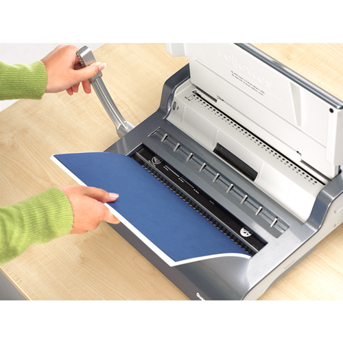 Quasar™ Manual Wire Binding Machine w/ Starter Kit